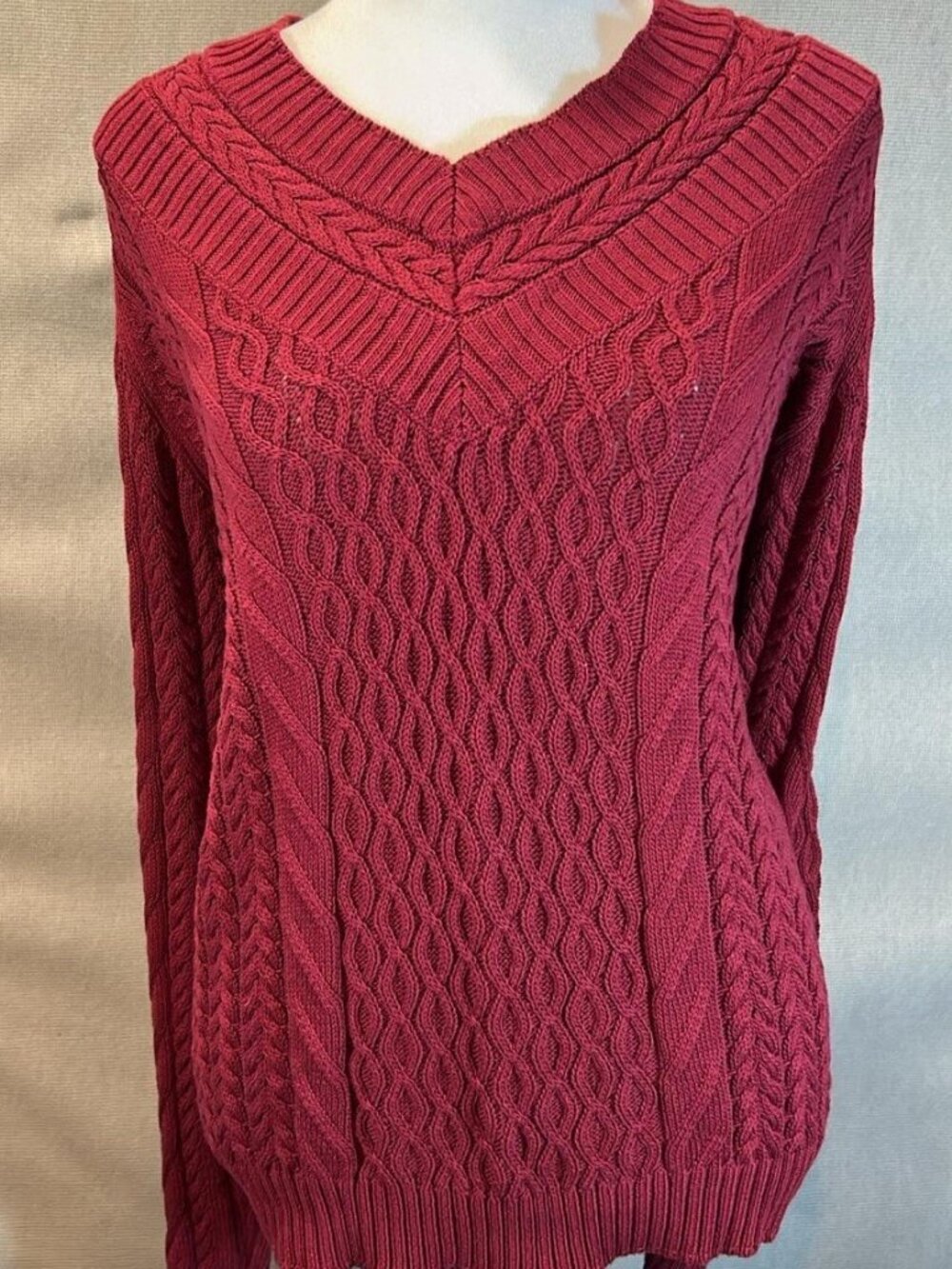 Faconnable Woman’s Pullover Sweater Sz L